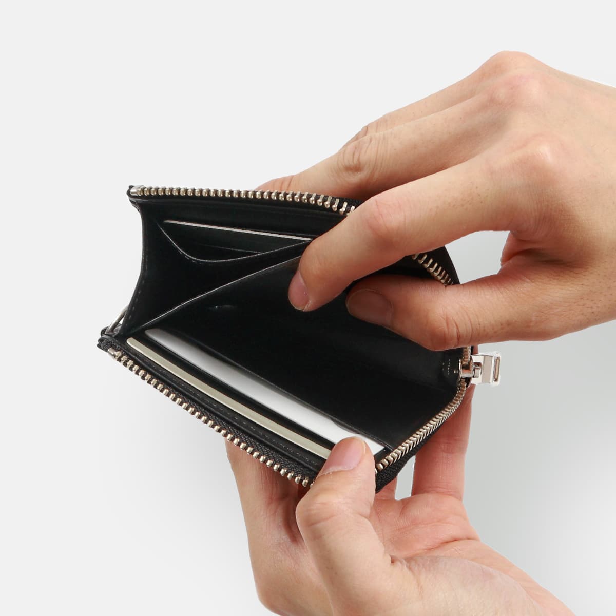 G1990 Raffine L-ZIP PURSE B01002-01