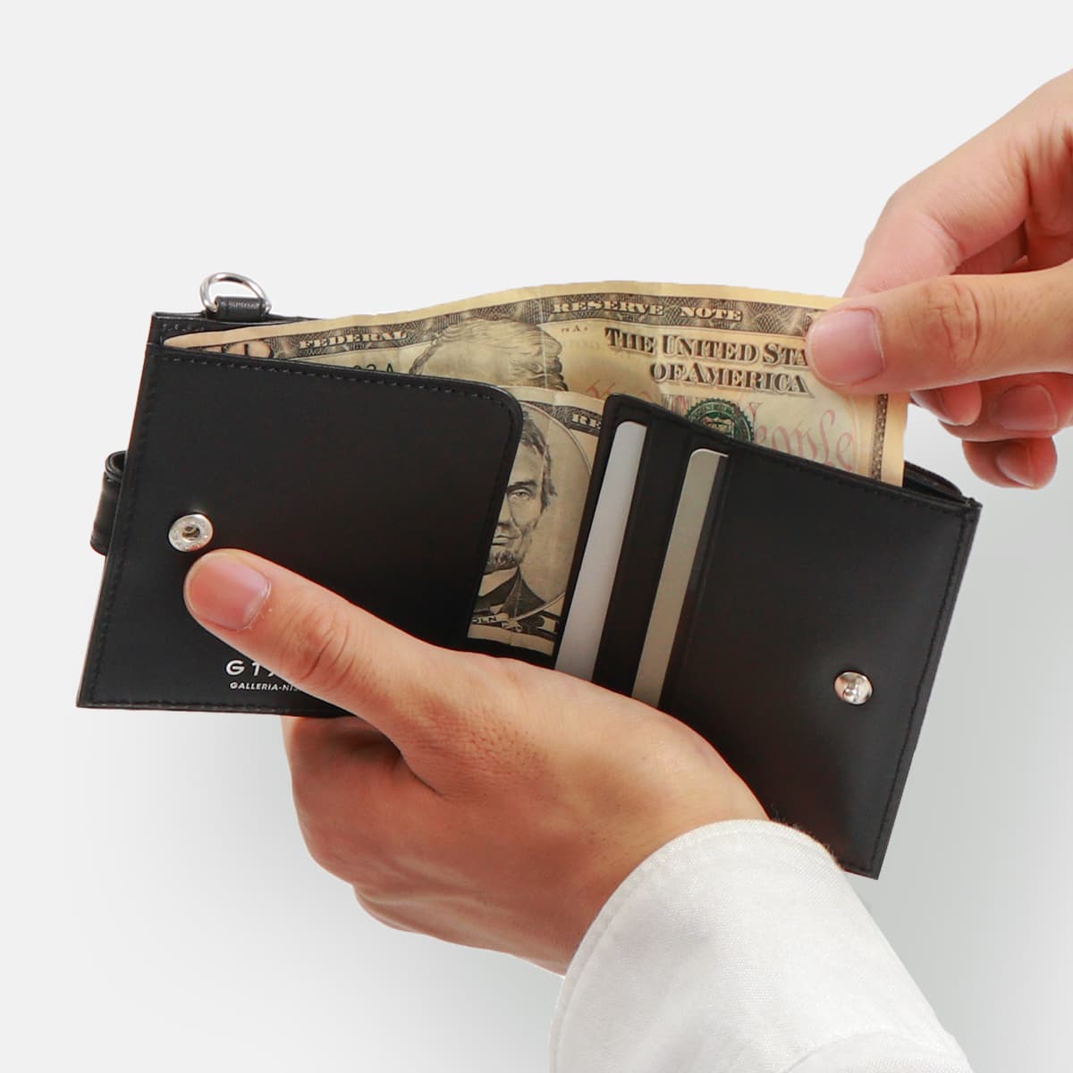 G1990 Raffine FOLDED MINI WALLET B01002-03