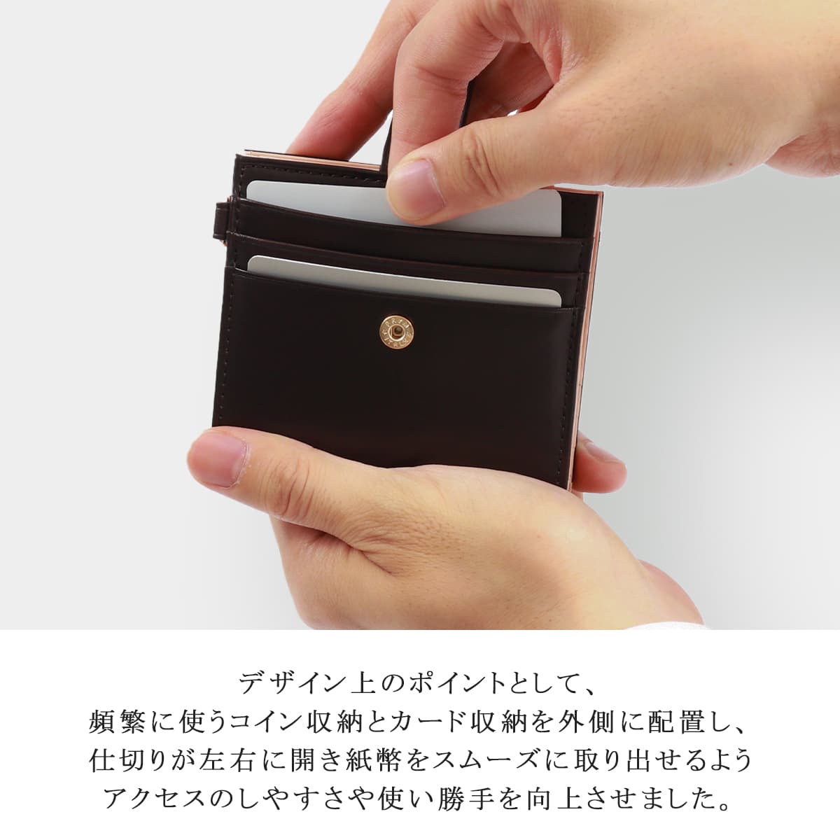 G1990 Raffine FOLDED MINI WALLET B01002-03