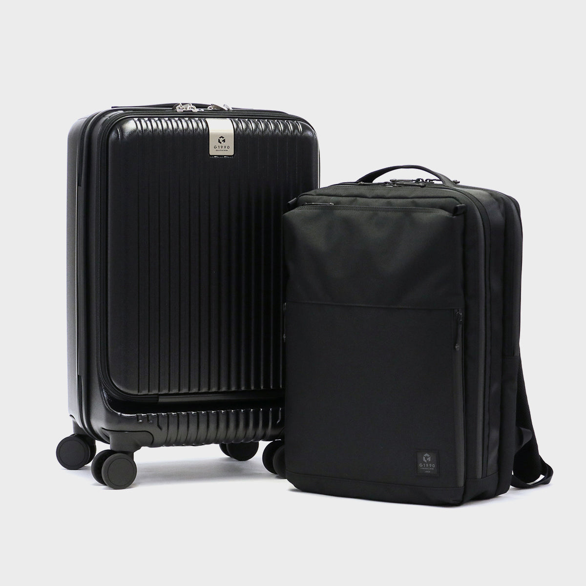 G1990 COMMUTE JOURNEY BUSINESS BACKPACK + CARRY-ON SUITCASE B01001-01 G10001-01