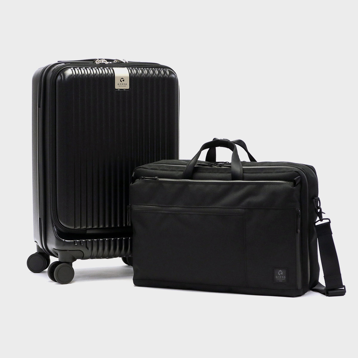 G1990 COMMUTE JOURNEY 2WAY BRIEFCASE + CARRY-ON SUITCASEB01001-03 G10001-01