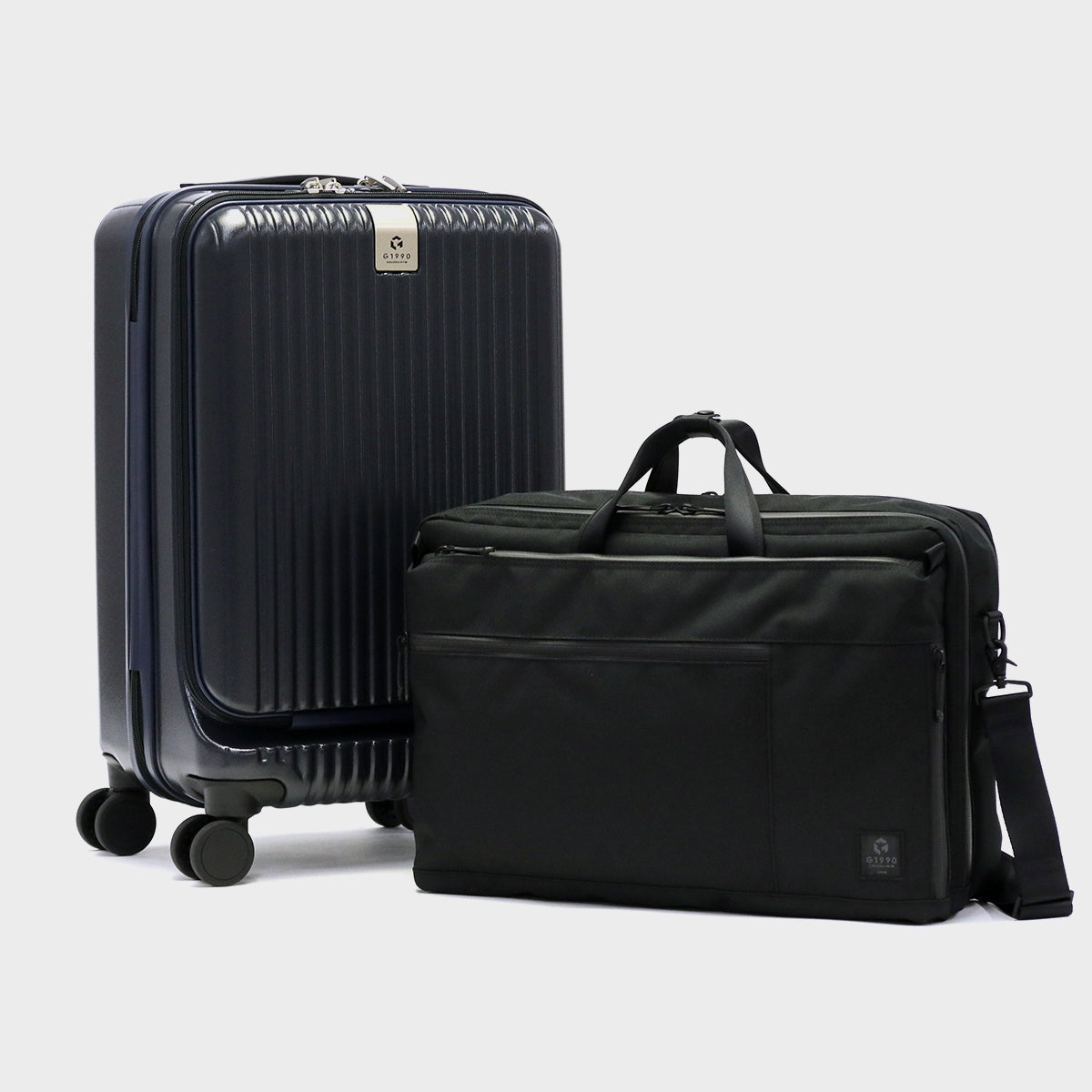 G1990 COMMUTE JOURNEY 2WAY BRIEFCASE + CARRY-ON SUITCASEB01001-03 G10001-01