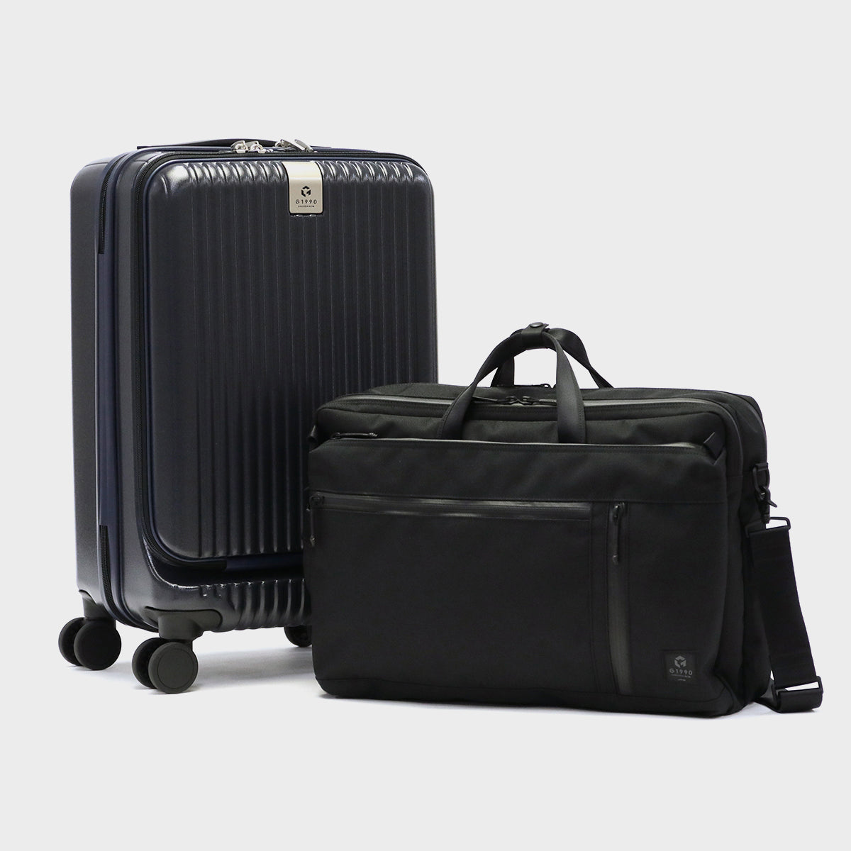 G1990 COMMUTE JOURNEY 3WAY BRIEFCASE + CARRY-ON SUITCASE B01001-04 G10001-01