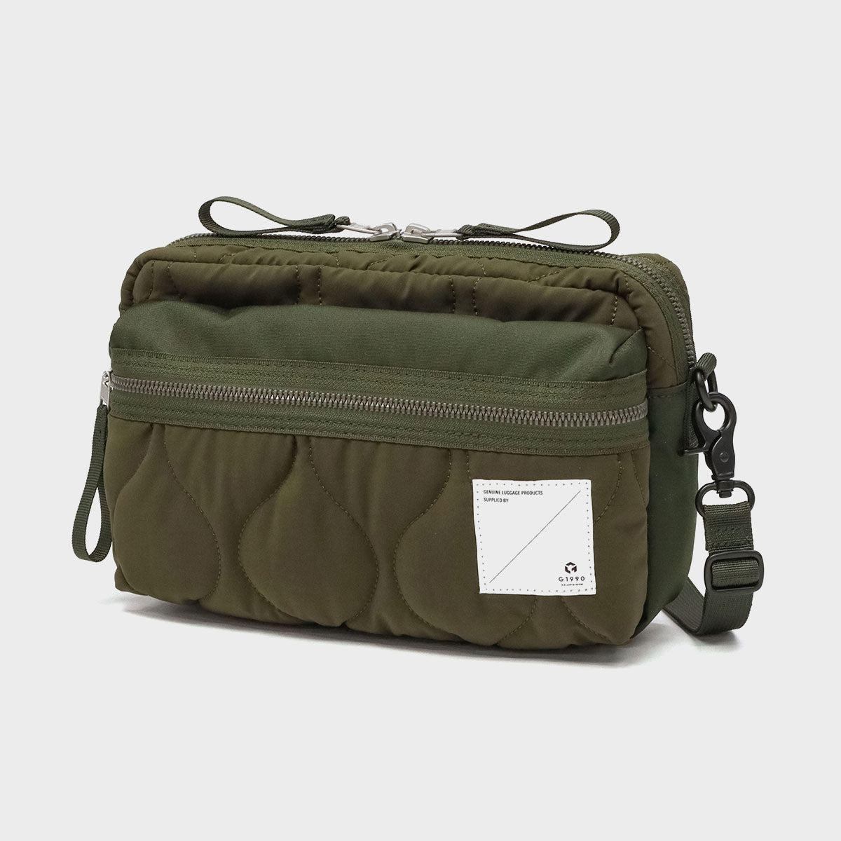 G1990 RECON SHOULDER BAG S B01005-04,ミリタリーデザインが特徴のコンパクトなショルダーバッグ