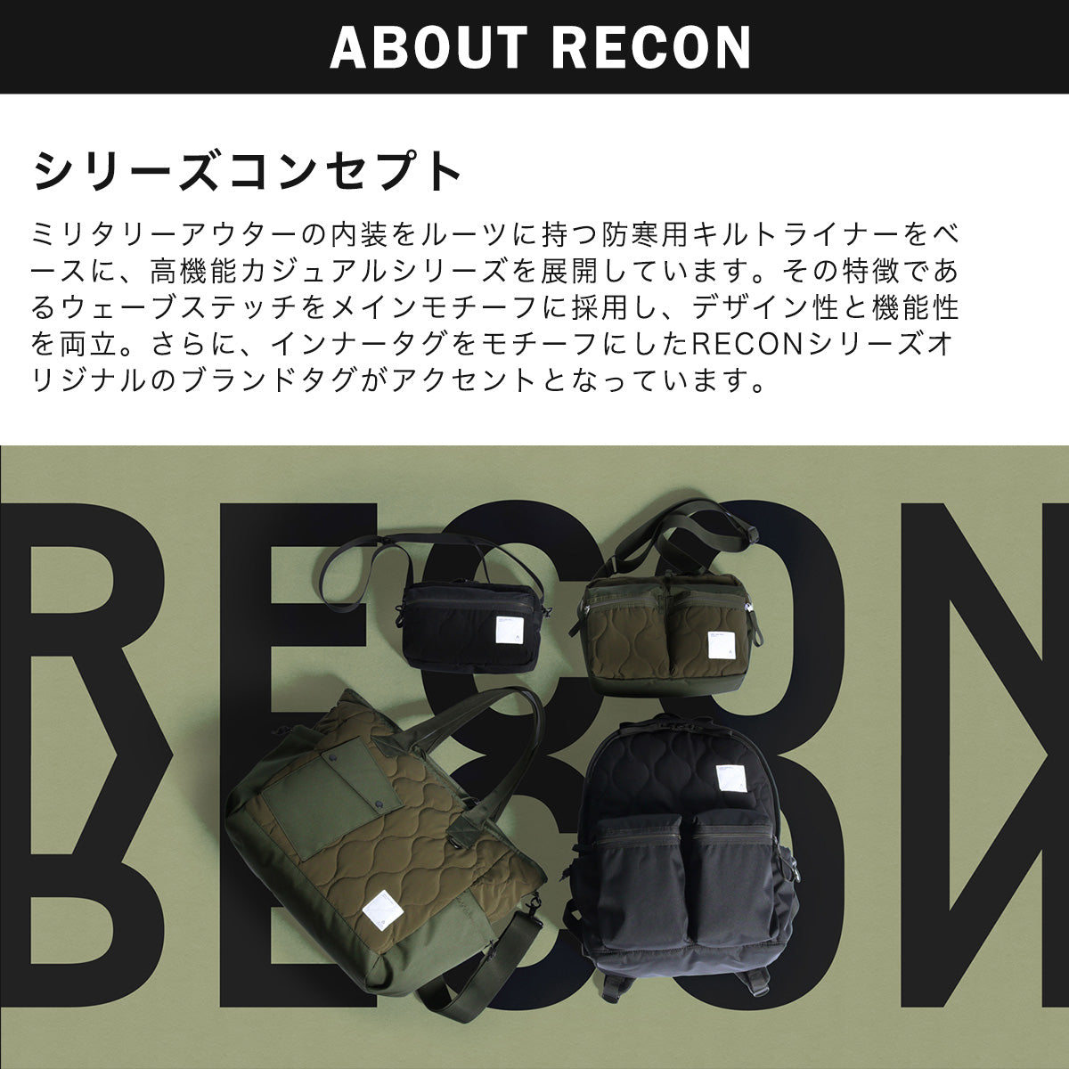 G1990 RECON SHOULDER BAG S B01005-04,ミリタリーデザインが特徴のコンパクトなショルダーバッグ