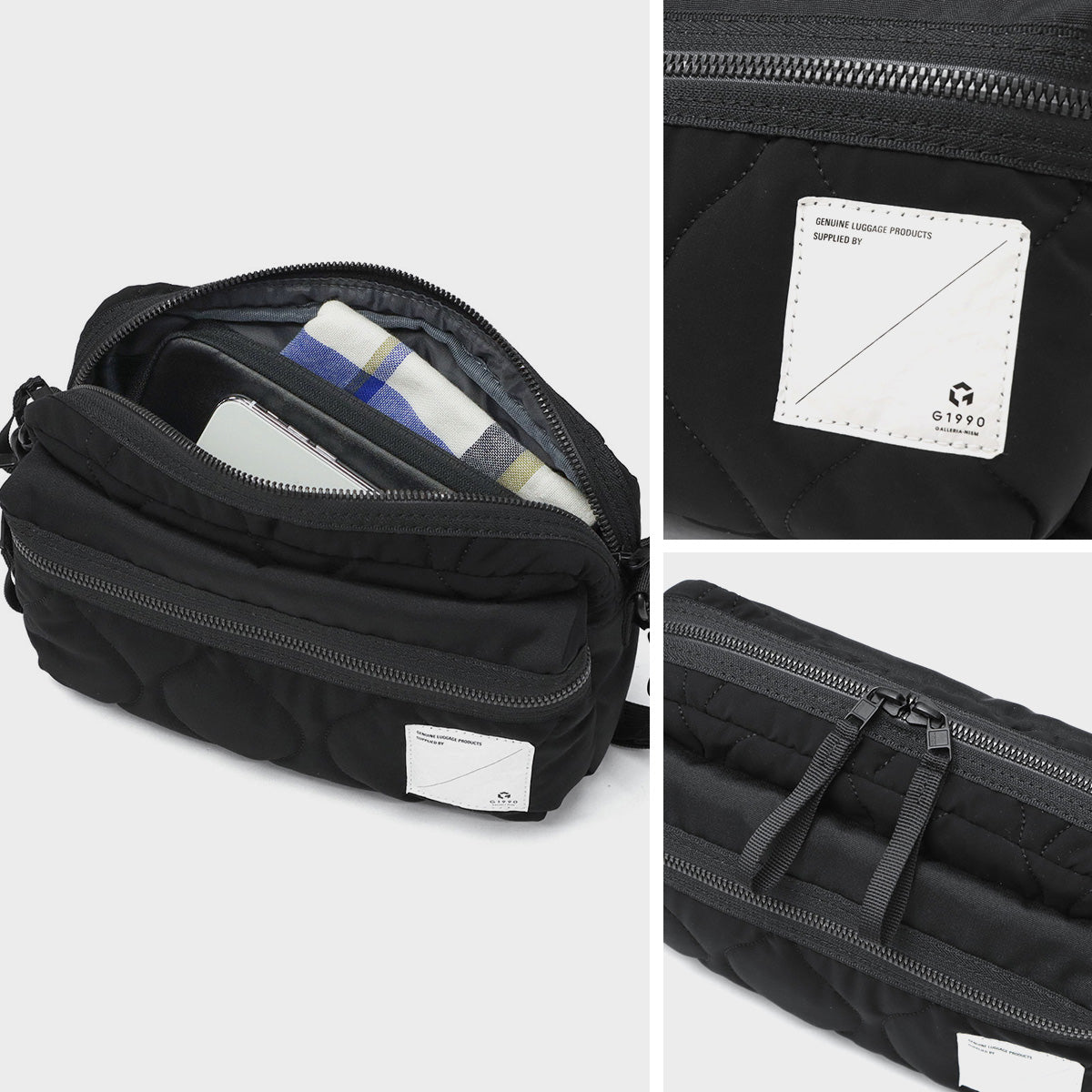 G1990 RECON SHOULDER BAG S B01005-04, 財布やスマホが入るコンパクトなショルダーバッグ