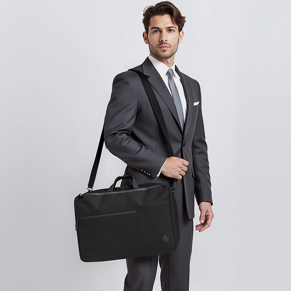 G1990 COMMUTE 2025 3WAY OVERNIGHT BRIEFCASE B01001-05
