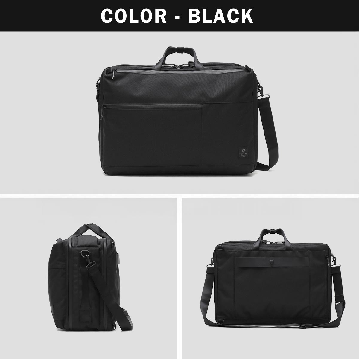 G1990 COMMUTE 2025 3WAY OVERNIGHT BRIEFCASE B01001-05