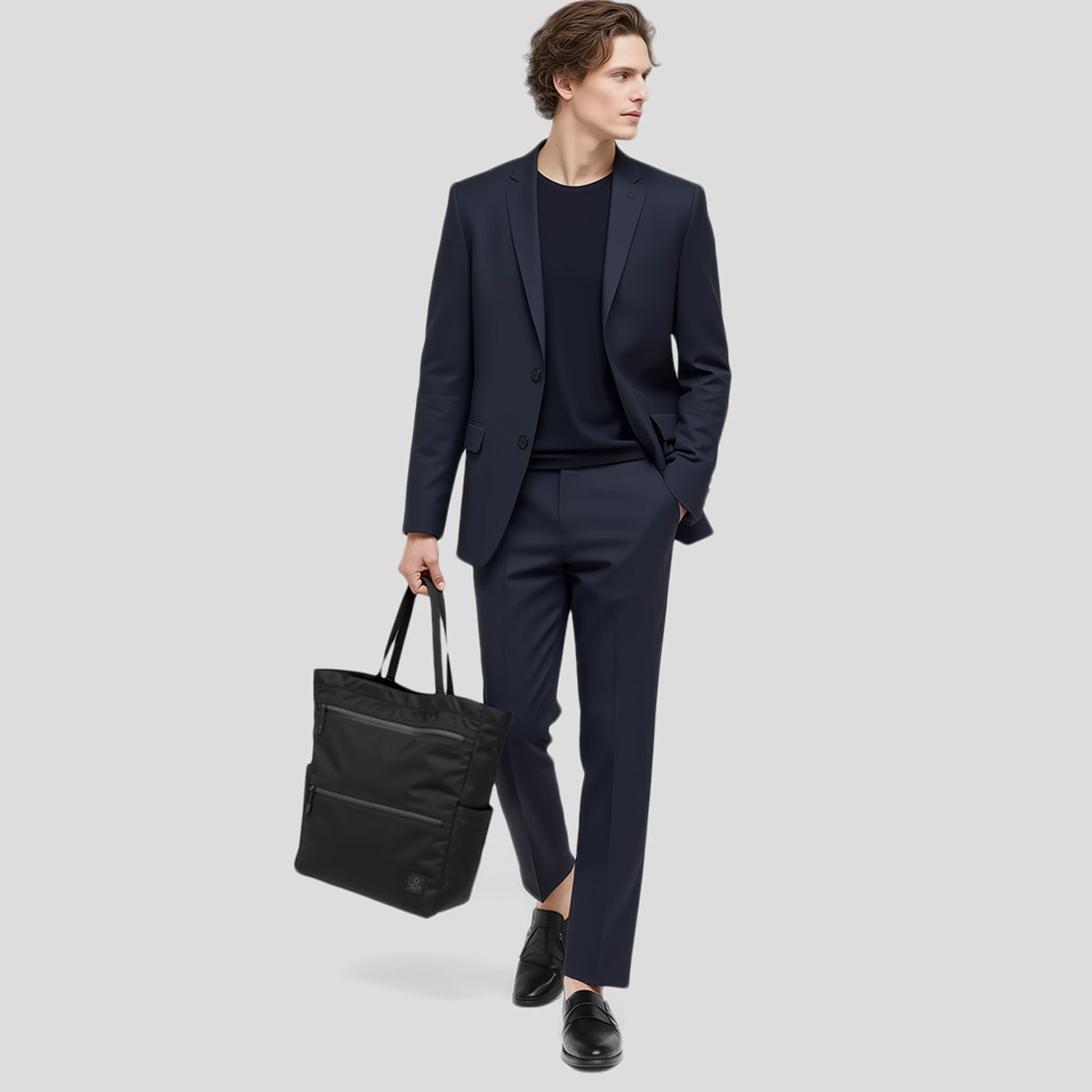 G1990 COMMUTE 2025 BUSINESS VERTICAL TOTE BAG B01001-06