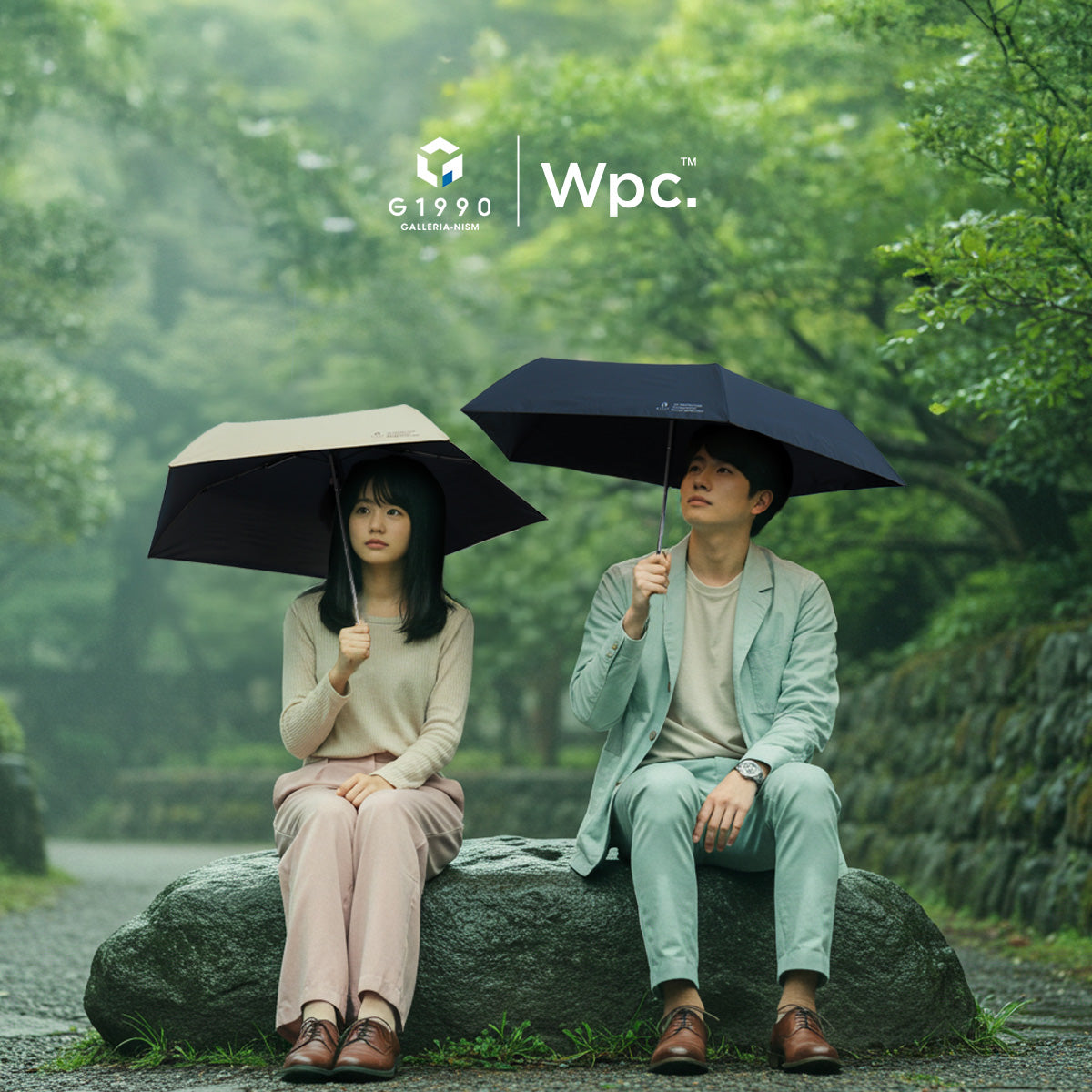 G1990×Wpc. FOLDING UMBRELLA G11001-02