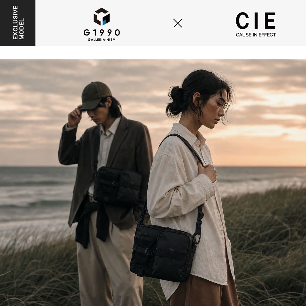 G1990×CIE BOTTLE SHOULDER BAG(M)
